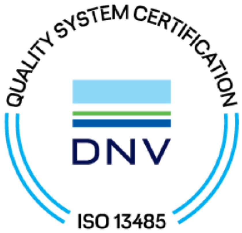 compliance with standard ISO 13485:2016